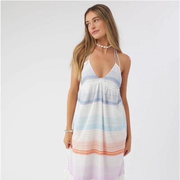 🔆O’NEILL🔆 LANGLEY HALTER MAXI DRESS - Picture 14 of 16
